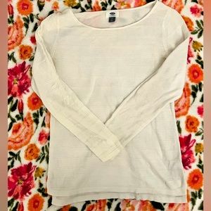 Old Navy White Sweater